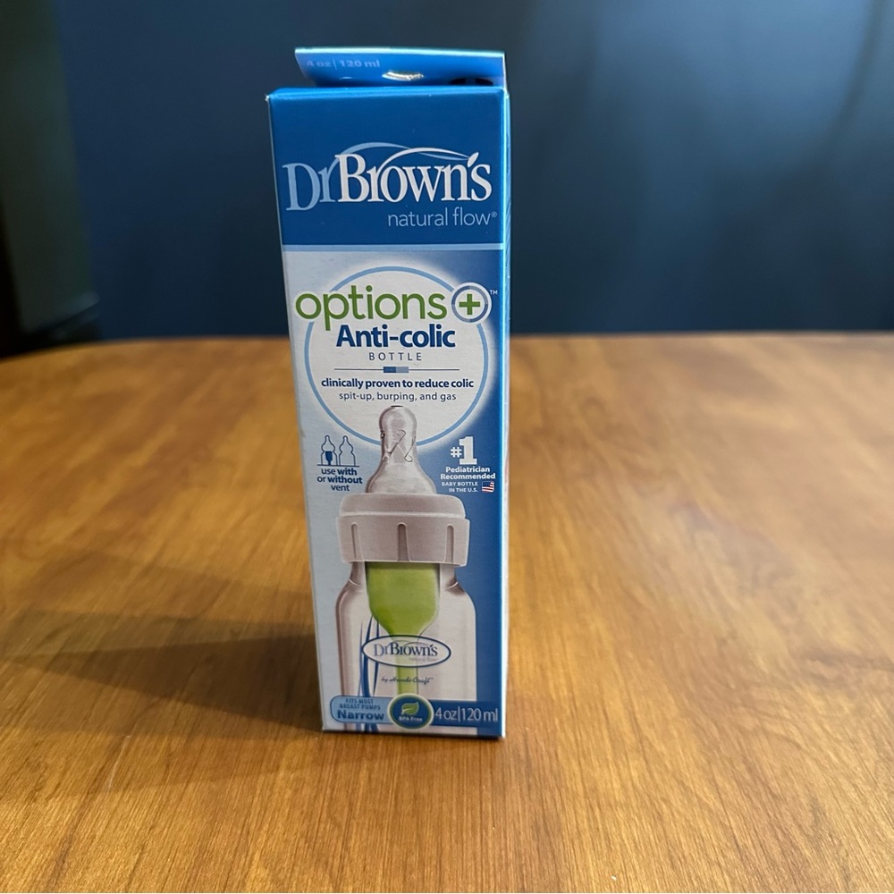 Dr. Brown's Options + Anti-Colic Baby Bottle 4oz NWT